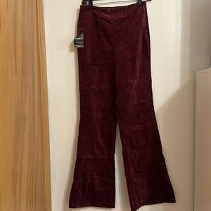 FOREVER 21 70’s style velvet flared pants